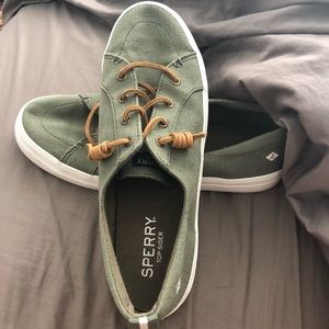 Army Green Sperry’s
